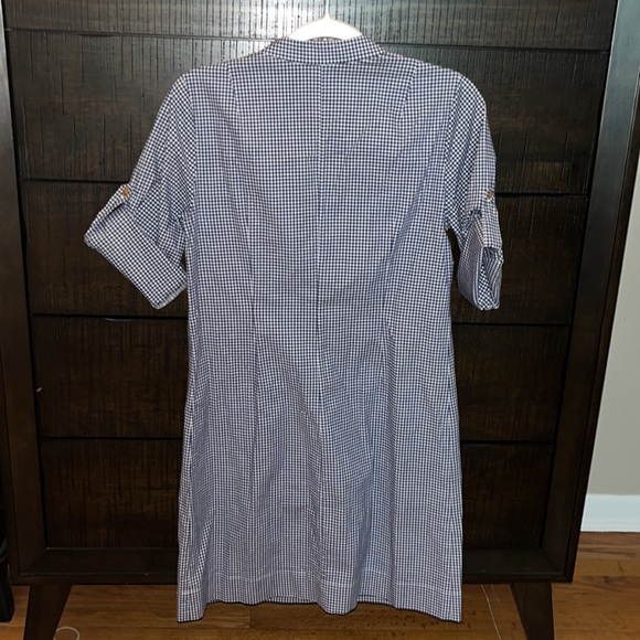 SHOSHANA GINGHAM DROP WAIST DRESS 8 - Picture 3 of 3